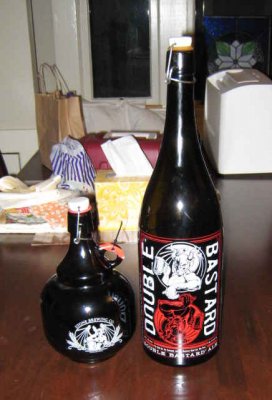Stone Growler and Magnum